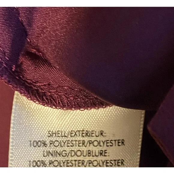 Alice + Olivia Dylan Purple Boysenberry High Waist Wide Leg Pant - Picture 12 of 15